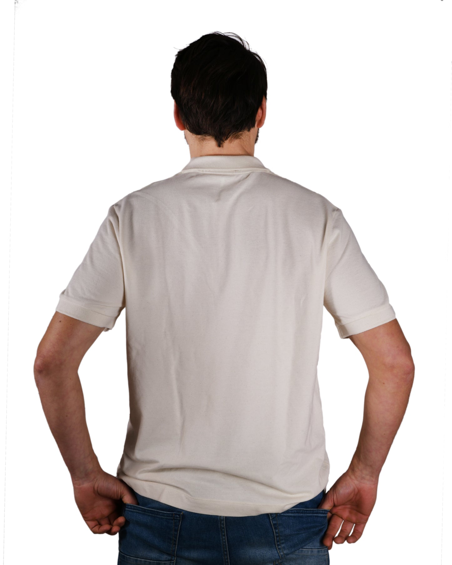 Poloshirt Vanille Logo Herren