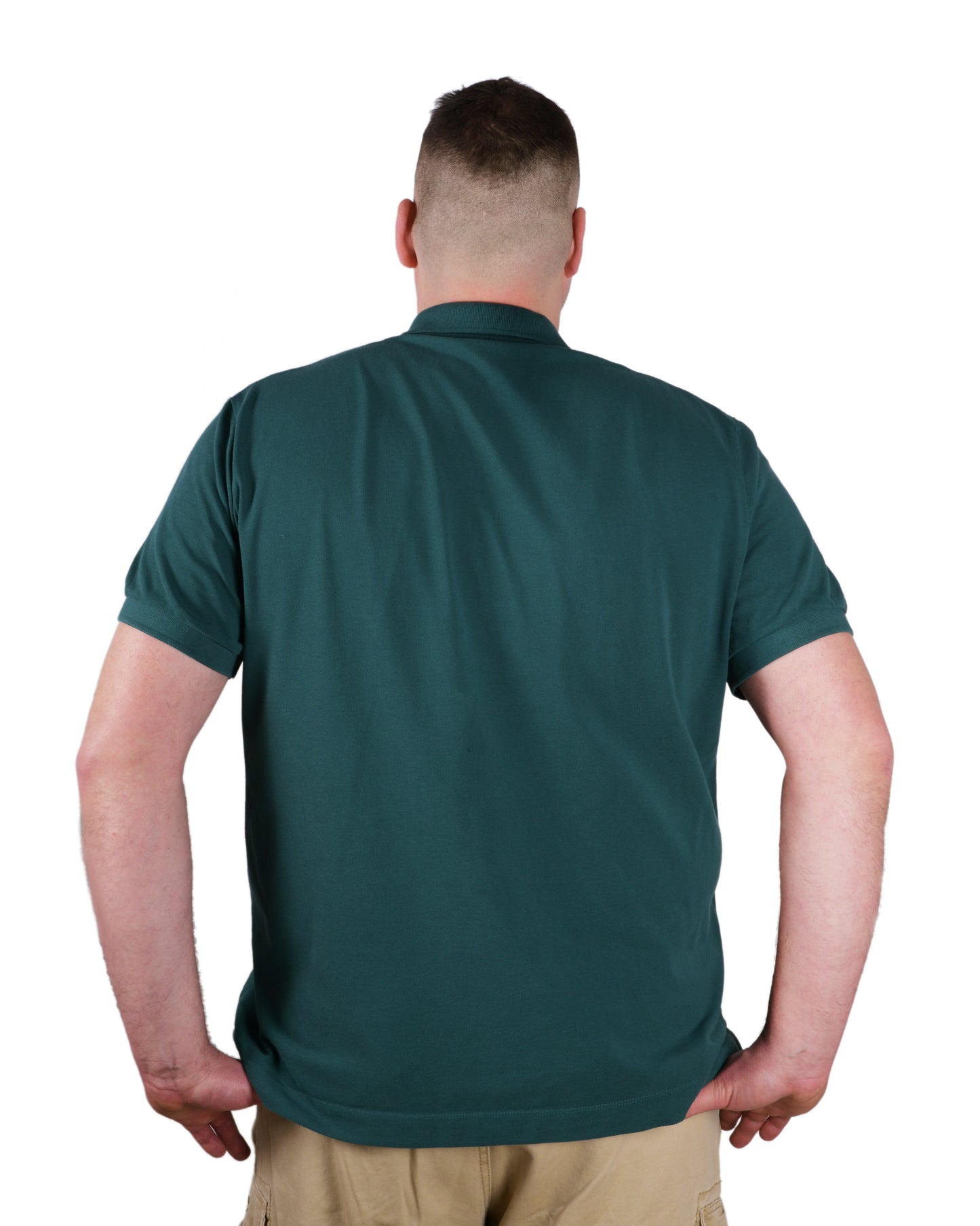 Poloshirt Grün Logo Herren