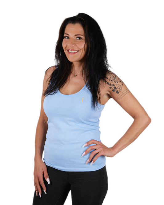 Krafthemd Blaue Seele Damen Logo