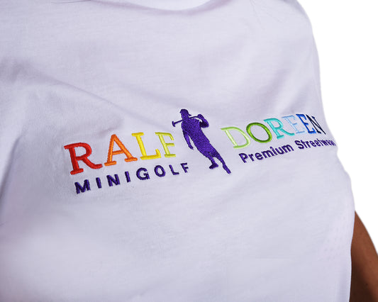 Nicki Weiß Sonderedition Schriftzug Bunt Sonne & Benzin Jungens und Mädchens