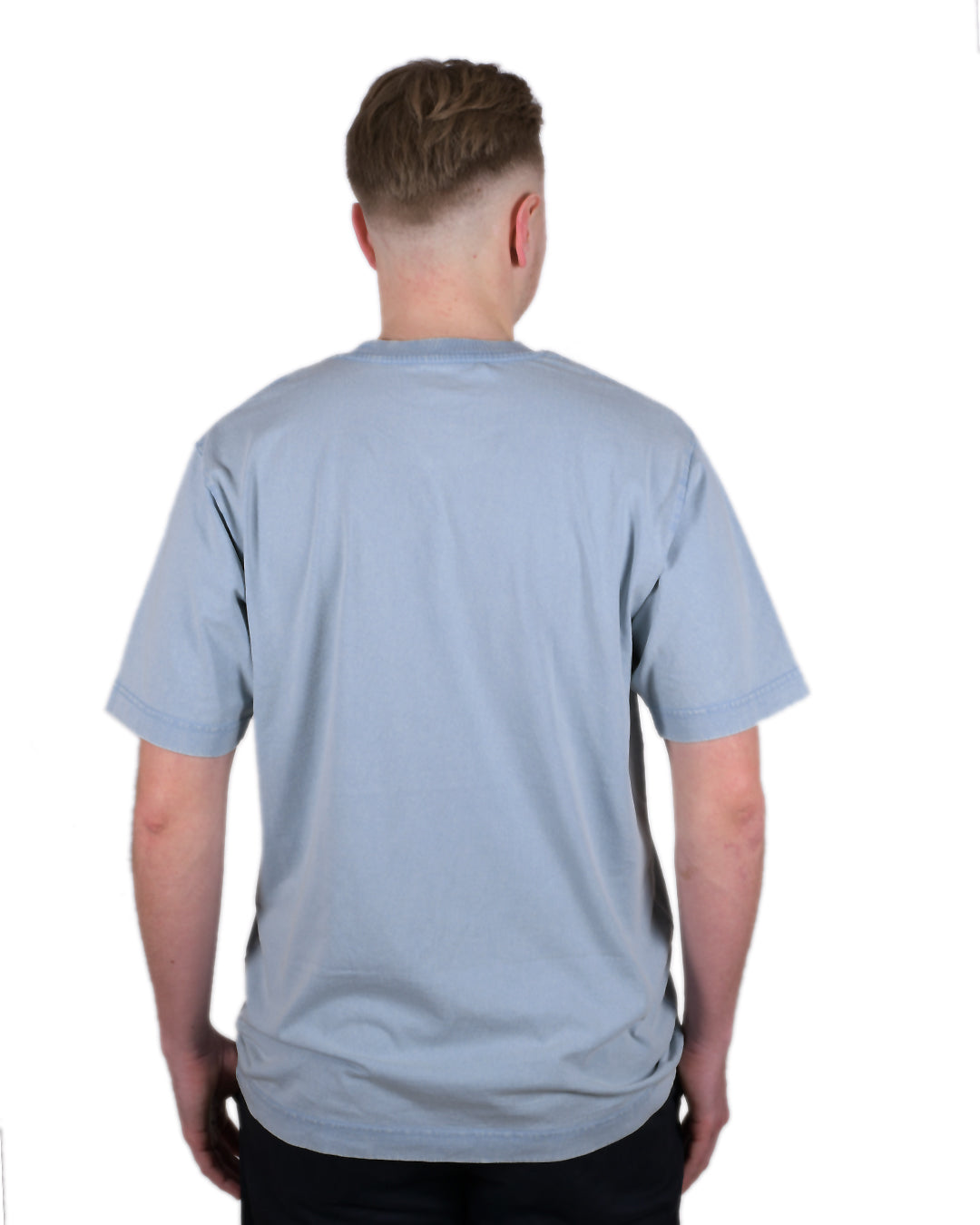 Nicki Robust Blauer Stein bunter Schriftzug Herren