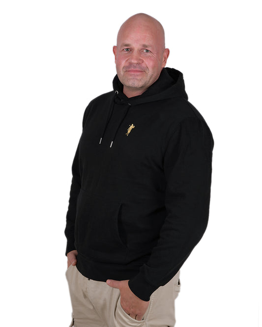 Kapuzenpullover Schwarz Logo Herren