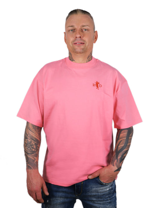 Nicki Übergroß Pink Logo + Rückendruck Herren