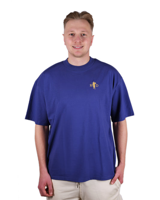 Nicki Übergroß Lila Logo + Rückendruck Herren