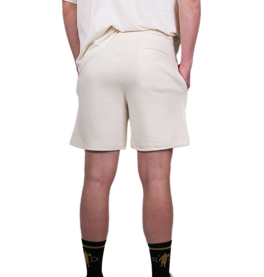 Turnhose Kurz mit Arschtasche Creme R&D Logo