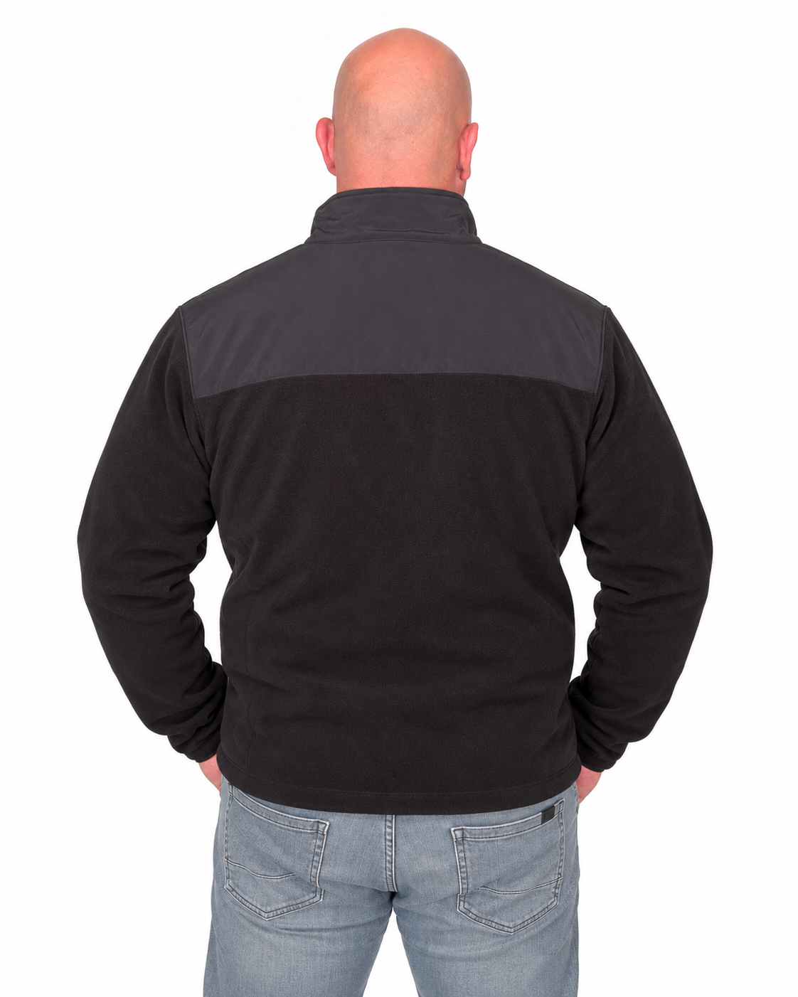 Unisex Fleecejacke Schwarz
