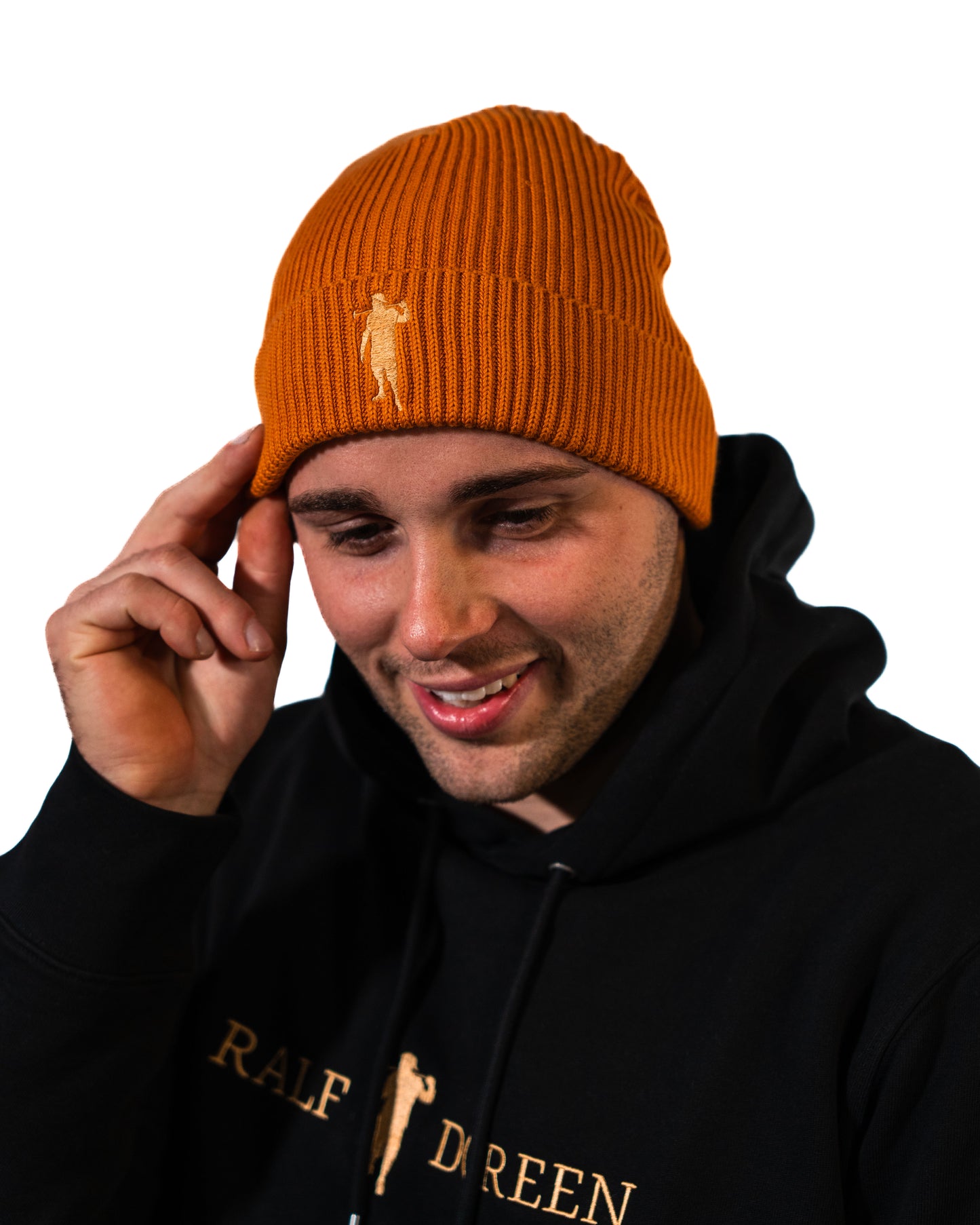 Mütze Orange Herren