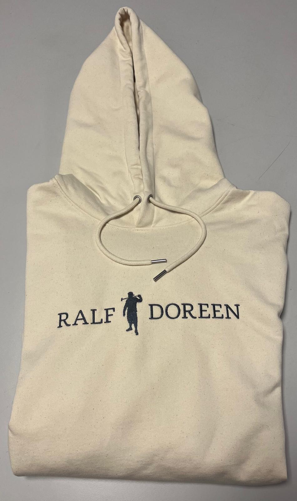 *Kapuzenpullover Vanille Schriftzug Herren