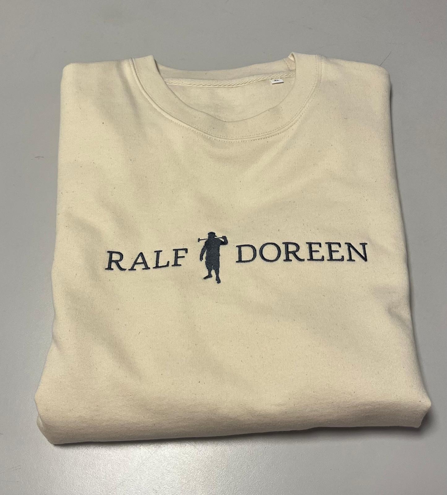 *Pullover Vanille Schriftzug Herren