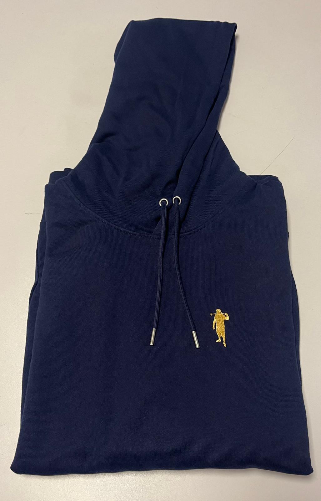 *Kapuzenpullover Navyblau Logo Herren