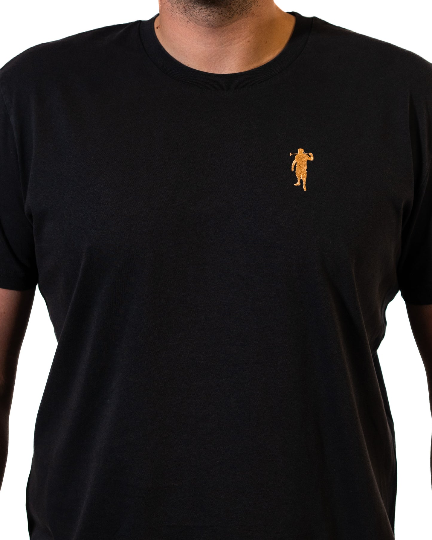 Nicki verwaschenes Schwarz Logo Herren