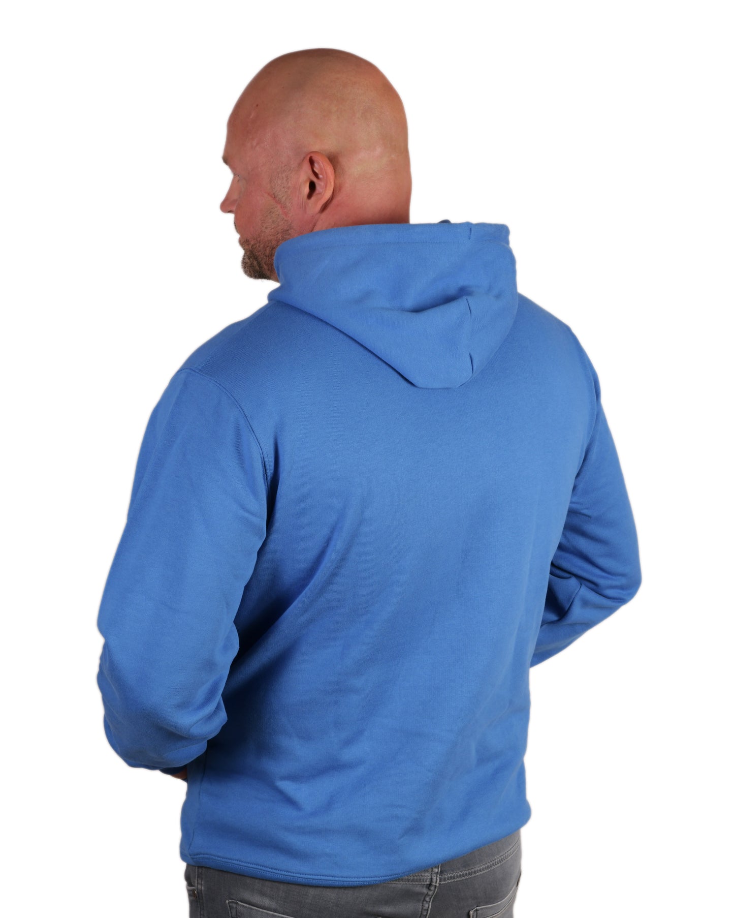 Kapuzenpullover Himmeblau Logo Herren