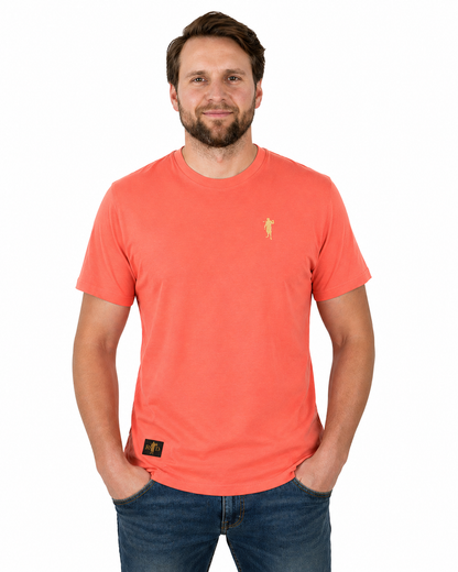 Nicki Orange Logo Herren