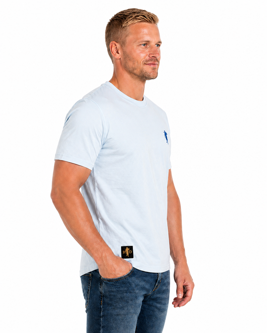 Nicki Eisblau Logo Herren