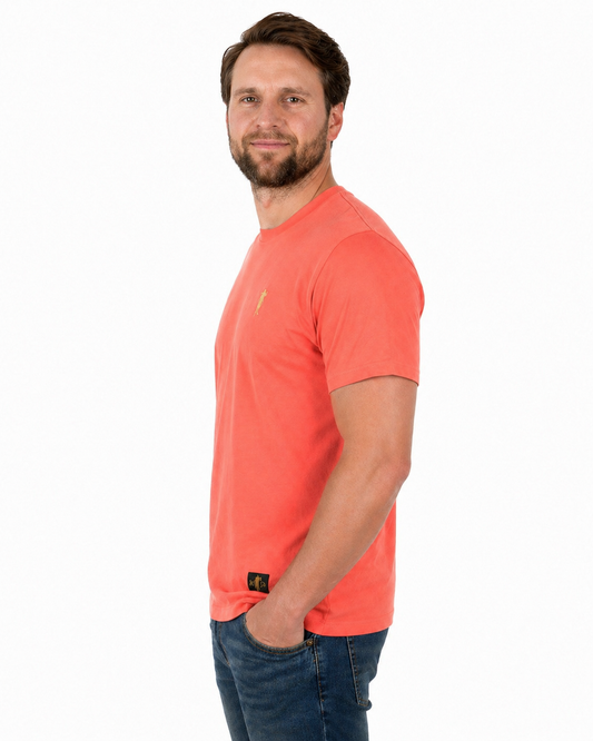 Nicki Orange Logo Herren