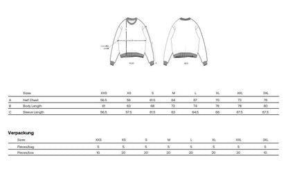 Pullover Schwarz schwer Logo Herren