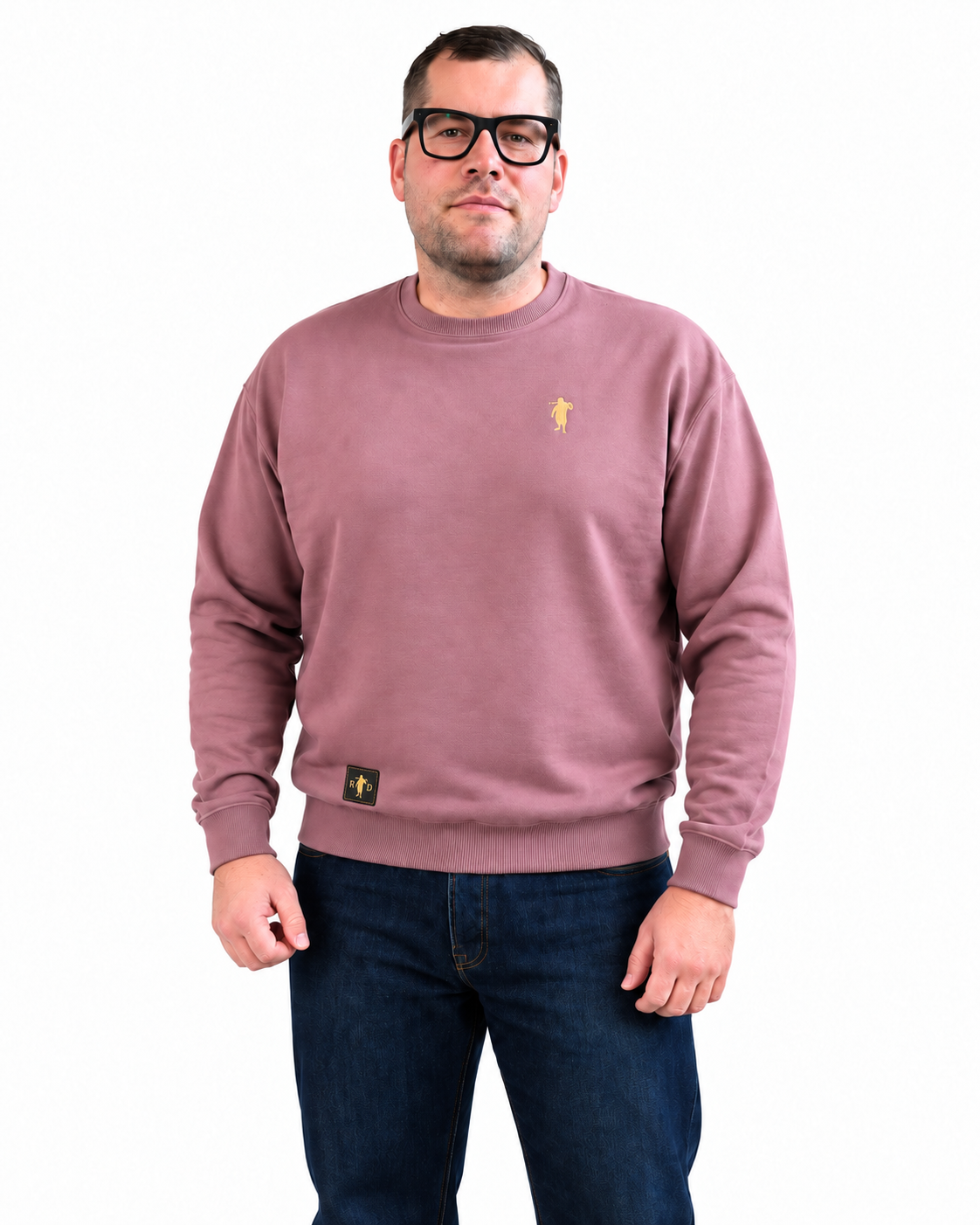 Pullover 03SX1 Alt-Rosa Rückenstick